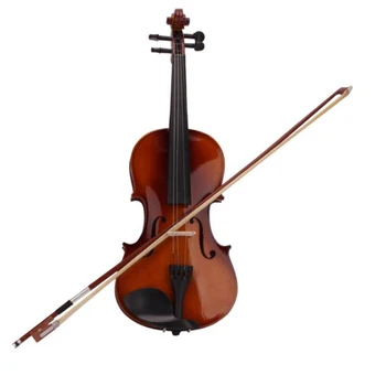 1/2 3/4 4/4 Violina Kvalitetan Glazbeni Instrument Javor Akustična Violina Sa Slučajem Luk Rameni Naglasak Tkanina String Set Pribora