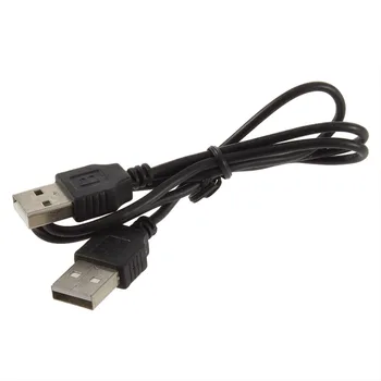 1 kom. Kvalitetan Crni USB 2.0 Od čovjeka Do Čovjeka M/M Produžni Priključak Kabel-ac Prilagodnik izmjeničnog napona Kabel za vruće Žice novi