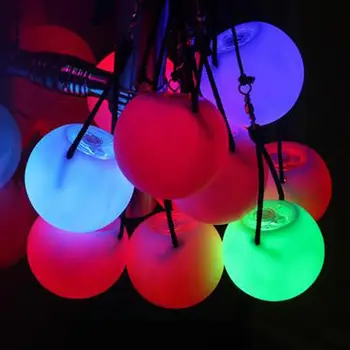 1 kom. loptice za trbušni ples RGB glow LED TI napuštene loptice za trbušni ples ručni rekvizite сценические pribor