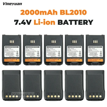 10 KOM BL2010 Baterija 2000 mah Dvosmjerna Radio Baterija je Litij-ionska Baterija za Hytera HYT UL913 PD562 PD502 PD682G Radio Baterija (BL1502)
