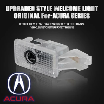 2 Kom. led svjetla dobrodošlice svjetlo Za Acura RL Integra ILX TLX MDX RDX CSX RSX ZDX TSX auto oprema