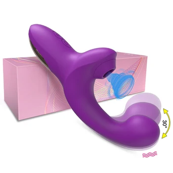 20 Brzine Snažan Dildo Vibrator Ženski Klitoris je Gubitnik Vakuum Stimulator Klitorisa Simulira Шевеление Prstima Seks-Igračka za Odrasle za Žene