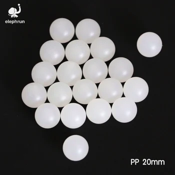 20 mm Polipropilen ( PP ) Sferni Čvrste Plastične Loptice za Kuglaste slavine i Ležajevi