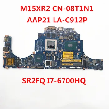 8T1N1 08T1N1 CN-08T1N1 ZA Dell Alienware 15 R2 Matična ploča laptop sa procesorom i7-6700HQ GTX965M GPU LA-C912P DDR4 100% Radi dobro