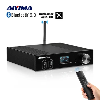 AIYIMA Audio D03 Bluetooth 5,0 Pojačalo 150Wx2 HiFi Stereo 2,1 Bežični Digitalni Audio Pojačalo i Subwoofer Amplificador USB DAC APTX