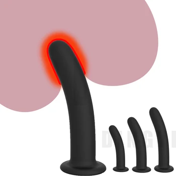 Anal Plug Masažu Prostate Seks-Roba Vaginalni Stimulans S Jakim sisanje čaša Silikonski Dildo Sex Igračke za Muškarce i Žene