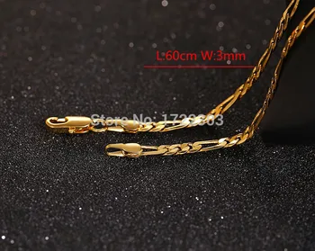 Bangrui lanac kubanske zlato muški hip-hop dječaci beskonačno muški zlato popunjeni ogrlica stare veze pozlaćeni lanac čelični nakit za žene