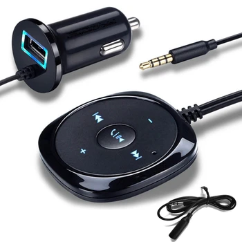 Bežični Punjač Bluetooth-kompatibilni Adapter Prijemnika AUX Stereo MP3 Izravna isporuka