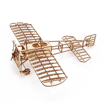 Blériot XI Model Aviona Kit Avion 3D Drvene Puzzle Avion Osobna Igračka Dekoracija Stola Samostalno Sastavljanje Za Djecu i Odrasle