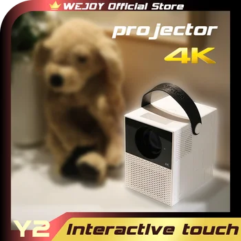 [Borac 2021] WEJOY Y2 zaslon Osjetljiv na 4K Projektor Mini Prijenosni Android TV WIFI Home je Pametan Led Projektor Za Filmove LCD Projektor Phon