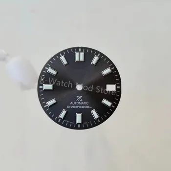 Brojčanik X-Watch crne boje, original Japanski C3 lume 28,5 mm za mehanizam NH35 i skx007/skx009 spb185 spb187