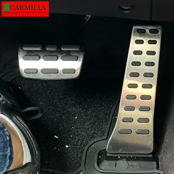 Carmilla Od Nehrđajućeg Čelika, Unutrašnjost Vozila za Gorivo Plin Kočni oslonac za noge na Papučicu Poklopac za KIA Cerato 2017-2019 AT MT Auto na Pedale rezervni Dijelovi