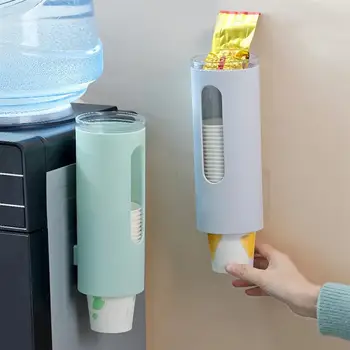 Dispenzer za plastične Čaše za Jednokratnu upotrebu S Pomičnim Držačem za Čaše, Hladnjak za vodu, Dispenzer za Čaše