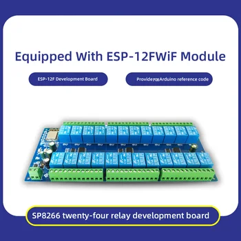 ESP8266 WIFI 22-Kanalni Relejni Modul ESP-12F Naknada za Razvoj Relej Napajanje od 5 v/12 v/24 v/10A za Bežično Upravljanje Pametan Dom