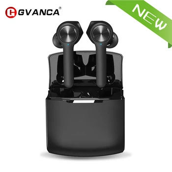 GVANCA T11 Bežične Bluetooth Slušalice V5.0 osjetljiv na Dodir Stereo Slušalice HD govore s baterijom od 800 mah