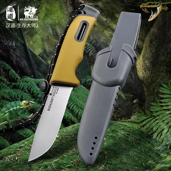 HX Vanjski 5Cr13Mov Čelični Nož Za Preživljavanje s Oštricom Ručka Od Polipropilena Lovačke Planinarske Taktički Prsluci za Noževi Edc Alat Дропшиппинг