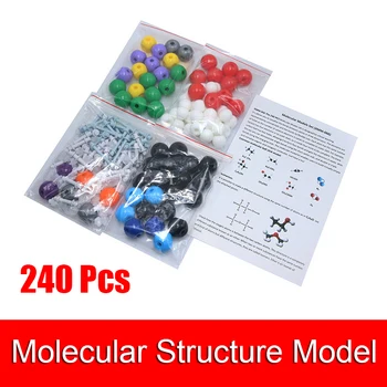 Kemijski Skup Model Molekularna Struktura je Model kit i Organska Kemija Atomske Veze Medicinska Laboratorijska Kemija Razred 240 Kom.
