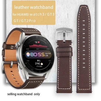 Kožni remen za sat Huawei watch 3pro narukvica GT3/GT2 Pro/watch 3 narukvica strane gt1 pametan muški i ženski remen za sat 22 mm