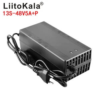 LiitoKala 13S 48V 5A Litij-ionska baterija punjač 5,5*2,1 mm Univerzalni 54,6 V 5A ac Adapter dc