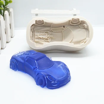 Luyou 3D Super Automobila Alati Za Tortu Silikonski Kalup Za Помадки Alata Za Ukrašavanje Torte Za Rođendan Oblika Iz Tar. posuđe Za Pečenje FM1992