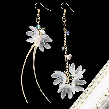 Moda cvijet sa naušnice za žene Stud korejski izjavu leptir Daisy lutaju vjenčanje piercing nakit poklon
