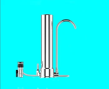 Novi filter za vodu/ jednostupanjski водопроводный filter za countertops / čišćenje vode od 304 nehrđajućeg čelika s izravnom vodenom otopinom