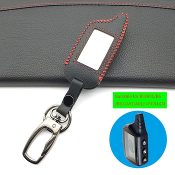 Novi kožna torbica za ključeve, Starline B9 B9/B91/B6/B61/A91/A61/V7 C9 LCD zaslon u Obliku kvalitetnih auto alarmi daljinski