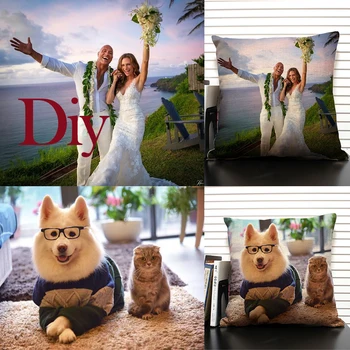 Obiteljski život je fotografija izrađena na red torbica za jastuk ukrasni jastuk običaj lana presvlaku za kauč jastuci jastučnicu DIY logo jastučnicu