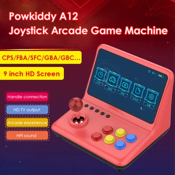 Powkiddy A12 navigacijsku tipku Konzole Igre 9 inča 32 GB Video Igre Stick Player Arcade Podržava Izlaz visoke rezolucije HDMI-izlaz