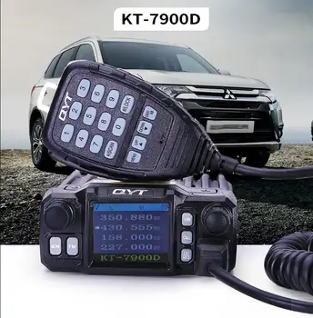 QYT KT-7900D Mini Amaterski Primopredajnik Quadband 144/220/350/440 Mhz Auto Mobilni radio