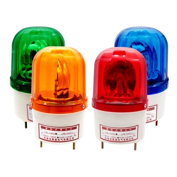 Rotirajuća Zvučni i Svjetlosni Signal Lampa LTE-1101J Crvena Zelena Plava Žuta 12 v 24 v 48 v 110 v 220 380 U Vodootporan Upozoravajuća žaruljica 10 W