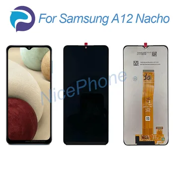 Samsung A12 Nacho LCD Zaslon Osjetljiv na dodir Ekran Tableta Skupštine Zamjena 6,5 