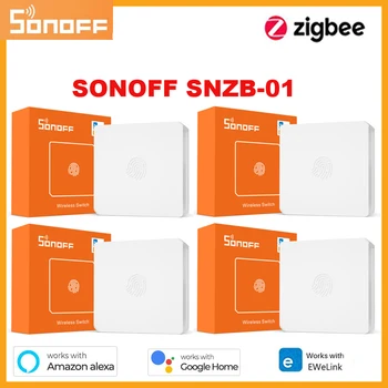 SONOFF SNZB-01 Zigbee 3.0 Smart Switch Obavijest o niskoj napunjenosti baterije u programu eWeLink za rad ZBBridge Alexa Google Home