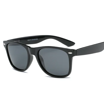 Trendy Sunčane Naočale Gospodo Polarizirane Sunčane Naočale Muške Naočale Za Vožnju S Ogledalom Obložene Naočale U Crnom Ivicom Muške Sunčane Naočale UV400