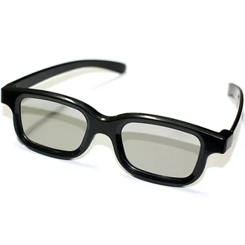 Univerzalni Pasivne Kružne Polarizirane 3D Film Naočale su Unisex ABS Okvir Stereo Nije Bljeskalica za 3D TV Kina Naočale Samo Binokularni