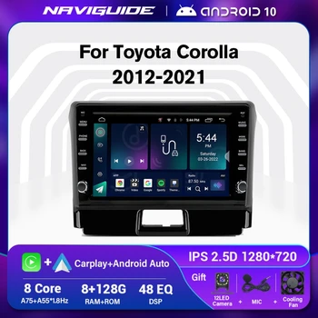 Uredjaj Za Toyota Corolla Axio 2 Fielder 3 E160 2012-2021 2Din Android10.0 Media player, GPS Navigacija Carplay Glavna jedinica