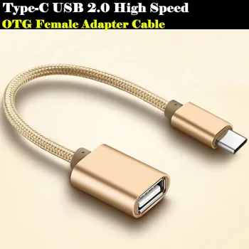 USB 2.0 high-Speed adapter Type-C OTG Micro USB Ženski pretvarač Type C za Samsung Galaxy Note 8 S8 / A5 / A7 / Oneplus 5 / LG