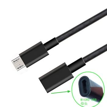 Visoka kvaliteta 1 m Micro USB 2.0 B 5pin od muškarca prema Ženi M/F Produžni kabel Za Punjenje Punjač za prijenos podataka Produžni kabel, 0,1 m do 2 m