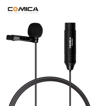 Višesmjerni петличный mikrofon COMICA CVM-V02O XLR sa fantom napajanjem od 48 V, male frekvencijski opseg za pružanje visoke kvalitete zvuka