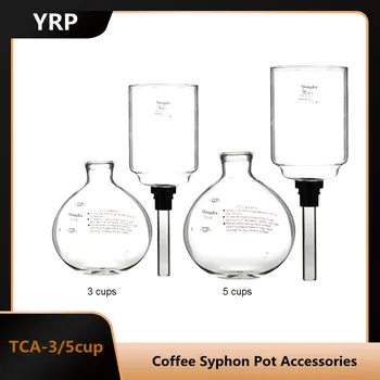 YRP Kava Sifon Sitan Pribor TCA-3/5cup visoko kvalitetni Stakleni Sifon Vakuum Lonac rezervni Dijelovi Za Aparat Zamjena Kave Filtar Alat