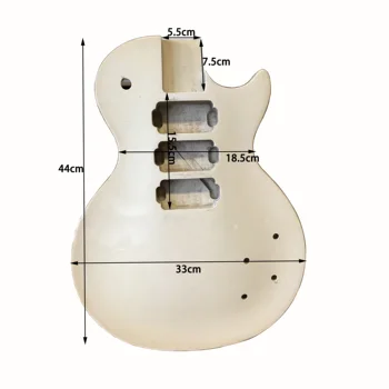 Стоковый Gitaru telo SSS Electric Guitaratr Body gotovi 40 inčni ploča ST Guitar Barrel Panel
